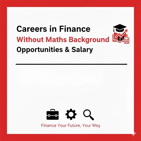 Careers in Finance Without Maths Background: Opportunities & Salary