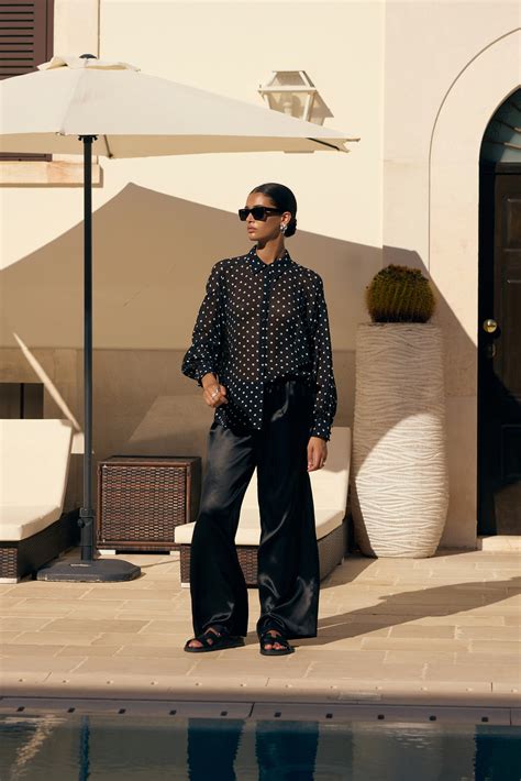 Silk shirt in polka dot - Lovli