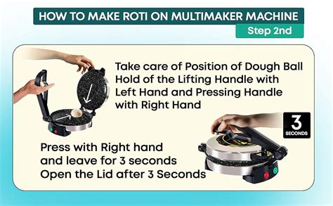 Libra Roti Maker Machine Automatic - Electric Roti Maker with Non-Stick ...