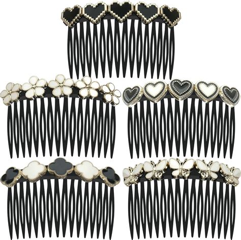Amazon.com : MARY LAVENDER Side Hair Comb for French Twist Bangs Hair ...
