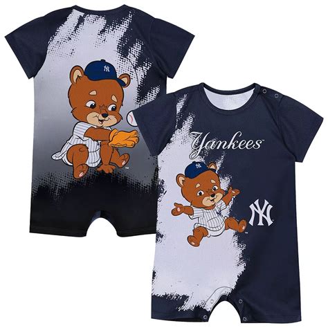 Newborn Outerstuff Navy New York Yankees Baby Mascot Bodysuit