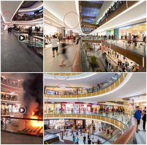 This video actually shows a blaze in a shopping mall in Malaysia, not ...