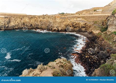 Breaking Waves on the Coast of Tenerife Island, Canary Islands ...