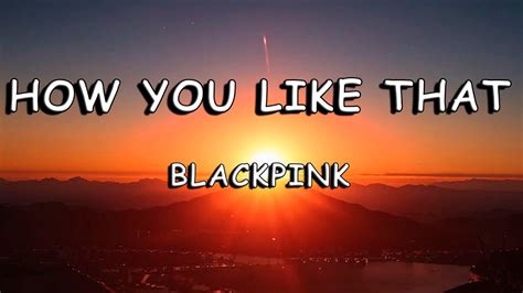 Image result for Youtube.com How U Like That