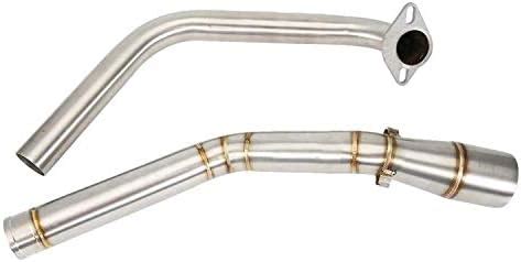 AllExtreme EXMER15 Motorcycle Silencer Bend Pipe Compatible for Yamaha ...