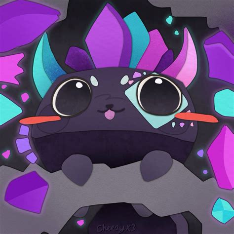 Throned Geode Pebble || Dandy’s World || FANART in 2025 | Cute drawings ...