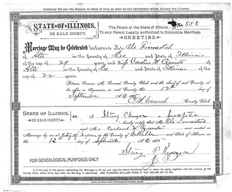 Cook County Illinois Marriage License Records at Alfredo Montano blog