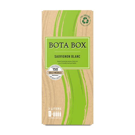 Bota Box Sauvignon Blanc White Wine, 3L (equals 4 x 750ml bottles), 12. ...