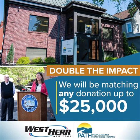West Herr matches donations for PATH (People Against Trafficking Humans ...