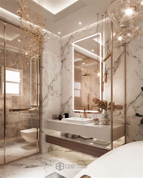 LUXURY BATHROOM DESIGN on Behance | Modern luxury bathroom, Bathroom ...