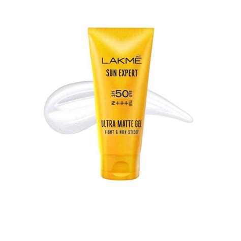 Foxy.in : Buy Lakmé Sun Expert SPF 50 PA+++ Ultra Matte Gel 100 ml ...