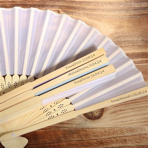 Personalized Custom Fans,Wedding Party, Special Event, Gift For ...