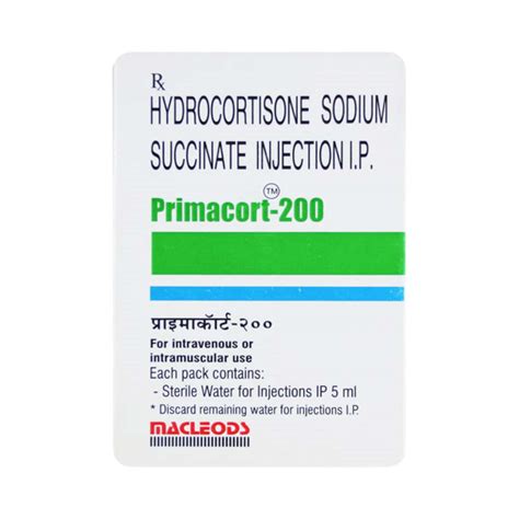 Primacort 200 MG Powder For Injection (1): Uses, Side Effects, Price ...
