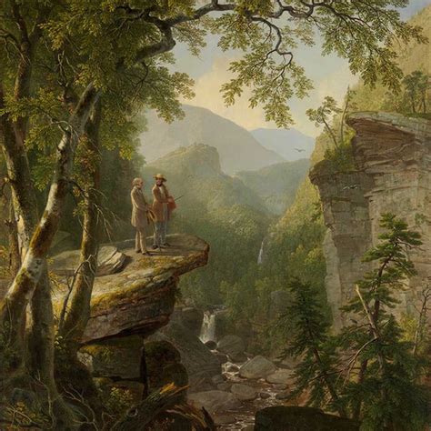 Kindred Spirits by Asher Brown Durand | Fine Art Print | Hudson river ...