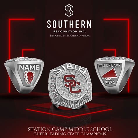 Station Camp Middle School- 2024 Traditional State Championship Ring ...