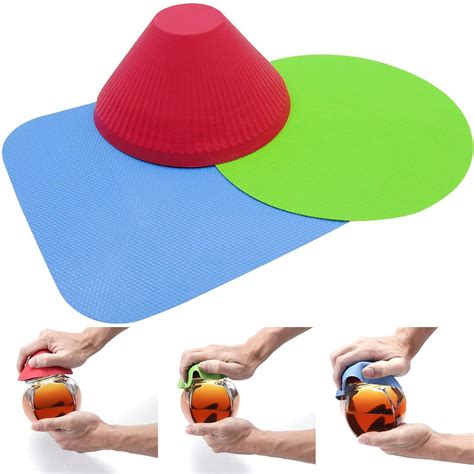 Amazon.com: 3Pcs Rubber Jar Opener, Jar Gripper, Multi Purpose Reusable ...