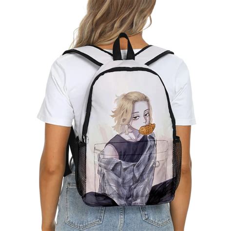 Harajuku Tokyo Revengers School Bag 3D Print Waterproof Backpack Boys ...