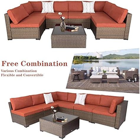 ide·o Patio Furniture Sets Backyard Furniture - 7 | Ubuy India