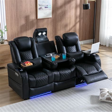 Amazon.com: Sofa Recliner Home Theater Seating Seats, Movie Theater ...