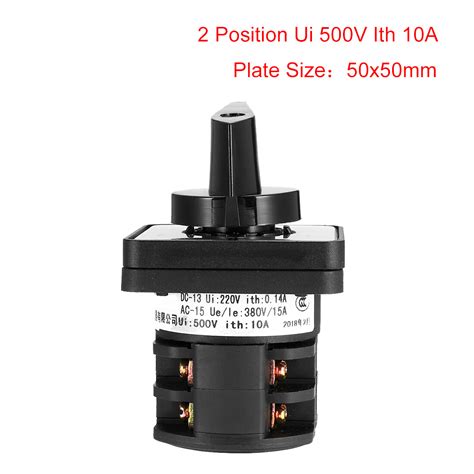 Changeover Switch 2 Location Rotary Selector Cam India | Ubuy