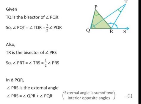 In Fig. 6.44, the side QR of ΔPQR is produced to a point S. If the ...