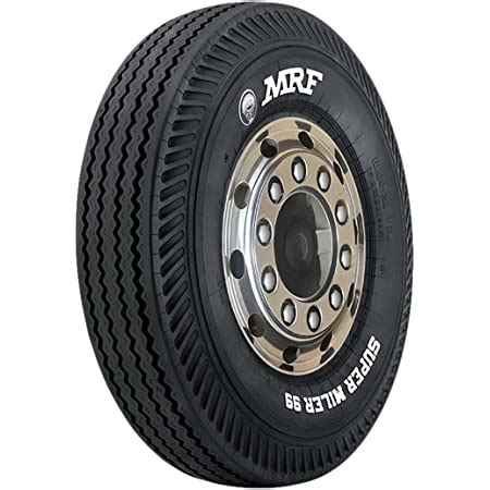 MRF 7.00-15 SUPER LUG FIFTY - 12 PR Tube Tyre, Rear : Amazon.in: Car ...
