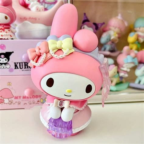 Sanrio Sanrio Super Large Melody Kuromi Rose Flower Show Table ...