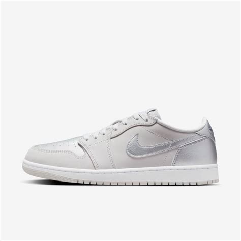 Air Jordan 1 Retro Low OG "Metallic Silver" $91.00 Free Shipping ...