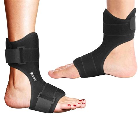Copper Compression Plantar Fasciitis Night Splint - Drop Foot Brace and ...