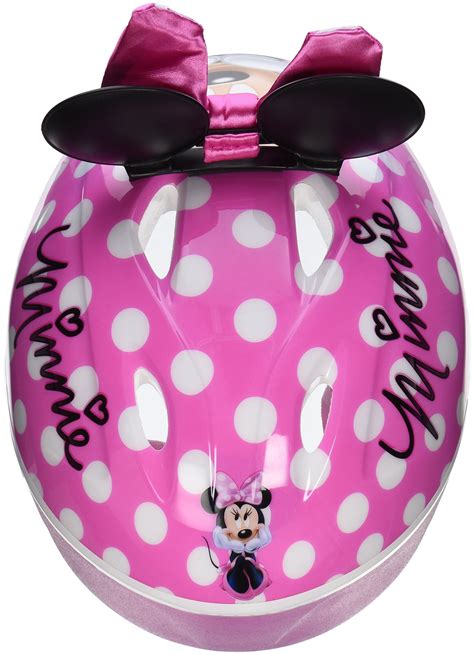 Bell Disney Minnie Mouse Bike Helmets For Child And Toddler 3D Minnie ...