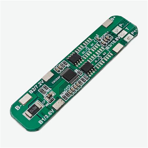 4S 10A Li-ion Battery Protection BMS Module for 3.7V NMC Cells ...