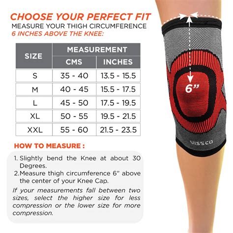 Vissco 3D Knee Cap with Donut Padding (PC 2705) – Advanced Patella Sup ...