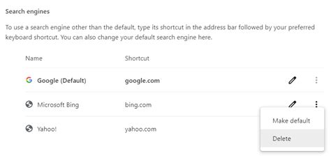 Image result for Delete Bing Search Engine
