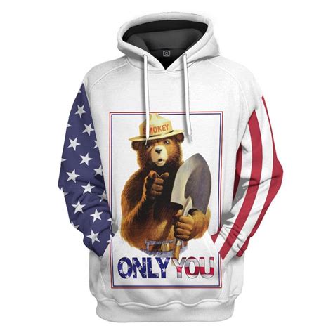 Smokey Bear Custom Hoodie Apparel | Gear Fandom