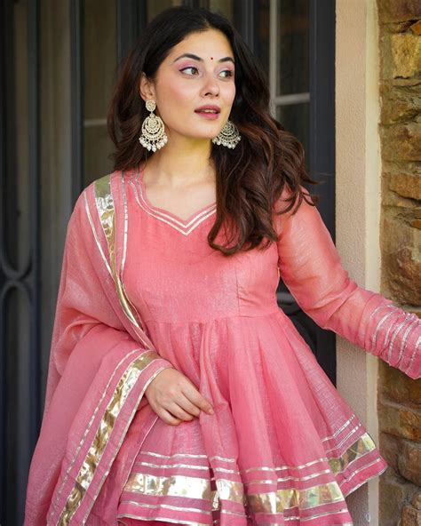 Pastel Pink Crushed Tissue Kurta with Dupatta Set – Koraah