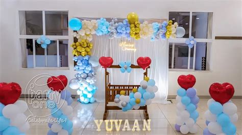 Book Balloon Decoration for Name Ceremony | Naming Ceremony Decorations ...