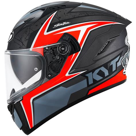 KYT NFR Mindset Matt Anthracite Red Helmet– Moto Central