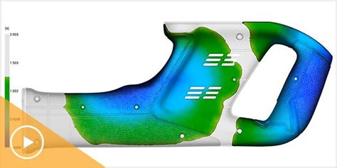 +Moldflow Defect Visulation 的图像结果