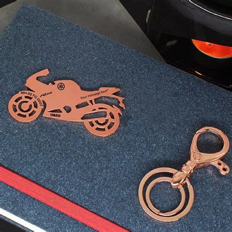 Personalized Yamaha YZF R15 V3 Keychain | Custom Name Bike Gift – Ampkrafts