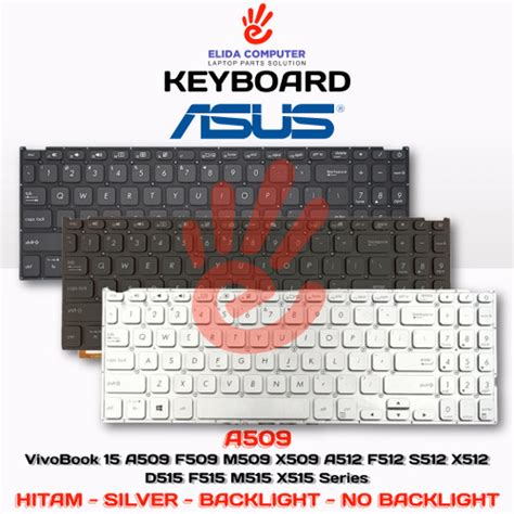 Jual Keyboard Asus VivoBook 15 X512 X512JB X512JP X512UA X512UB X512UF ...