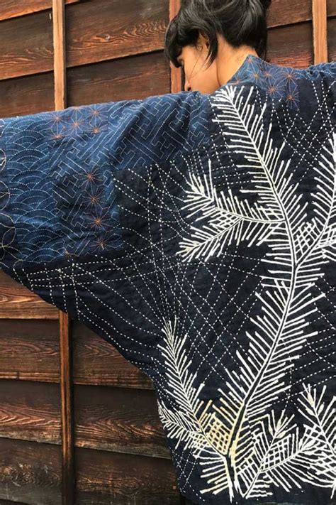modern sashiko embroidery