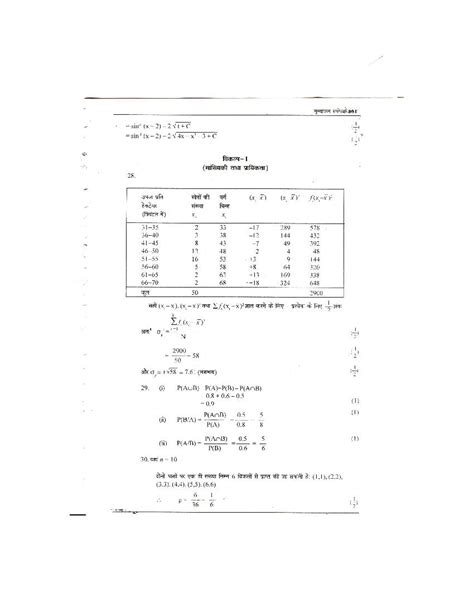Nios Sample Paper Class 12 Maths 的图像结果