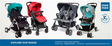 Buy Mee Mee Little Explorer Baby Stroller/Pram for 0 to 3 Years, New ...