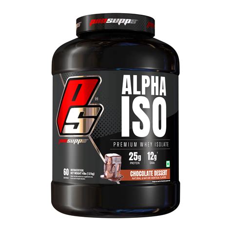 Prosupps Alpha ISO Whey | Chocolate-Dessert Flavour