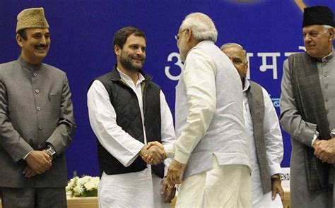 Rahul Gandhi to Narendra Modi: Congratulations. PM's reply: Thank you ...