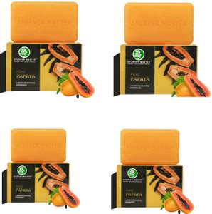 AYURVED MASTER Glutathione with aloe Vera Papaya Skin Whitening Soap ...