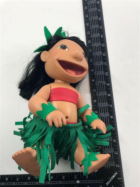 disney lilo & stitch musical hula dancing lilo doll talking vintage ...