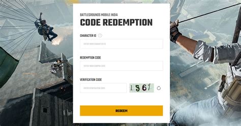 BGMI Redeem Center: How to redeem promo codes?