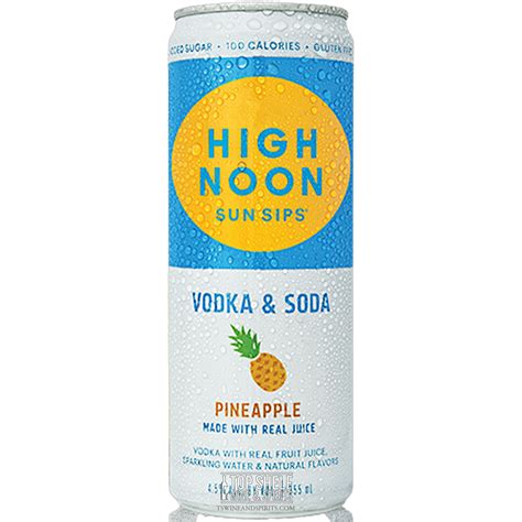 High Noon Pineapple Hard Seltzer (4 Pack) 355ml