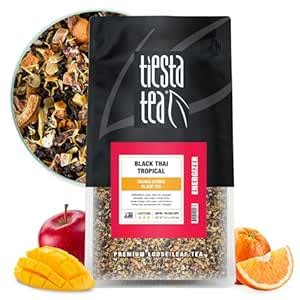 Tiesta Tea - Black Thai Tropical, Loose Leaf Mango Citrus Black Tea ...